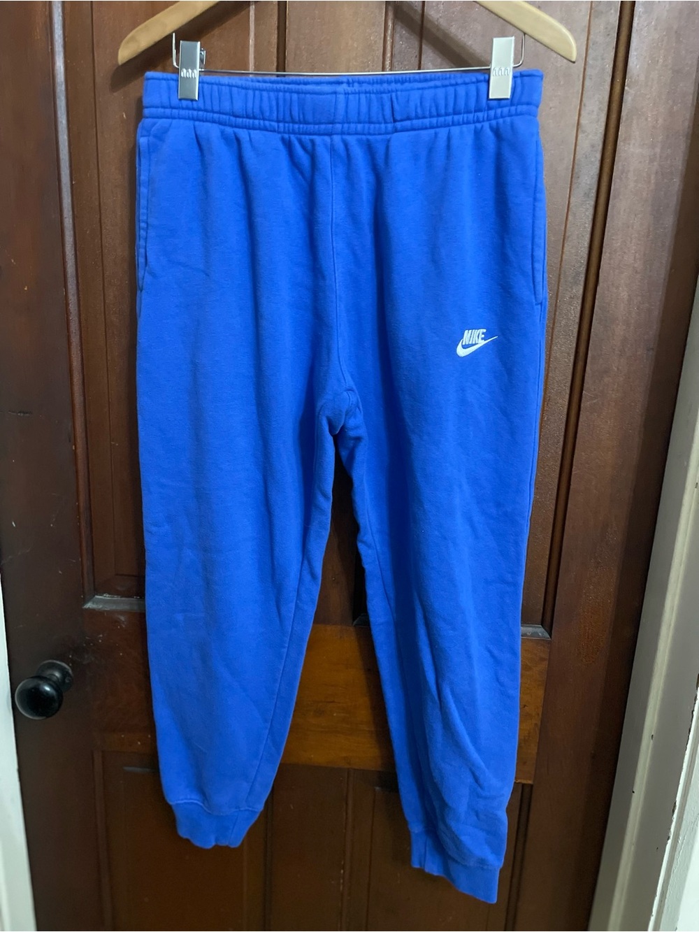 Nike men’s medium blue sweatpants